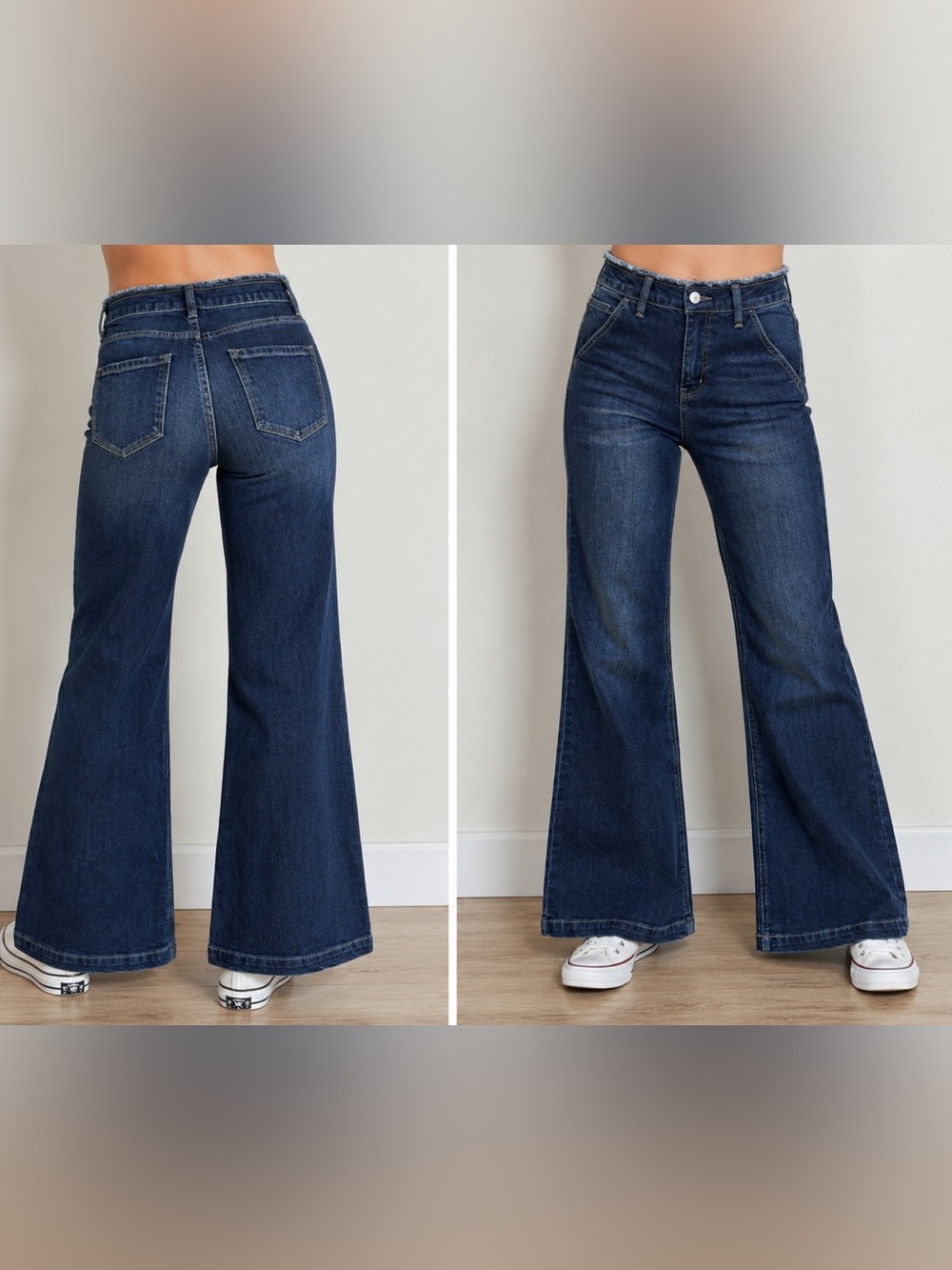 KANCAN High-Rise Flared Women’s Jeans-size 1/24